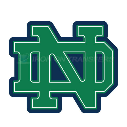 Notre Dame Fighting Irish Logo T-shirts Iron On Transfers N5710 - Click Image to Close